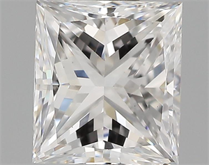 Picture of 1.04 Carats, Princess Diamond with  Cut, E Color, VS1 Clarity and Certified by GIA