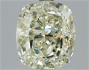 3.18 quilates, Del cojín Diamante , Color L, claridad SI2 y certificado por HRD