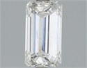 1.72 quilates, Esmeralda Diamante , Color F, claridad SI2 y certificado por HRD