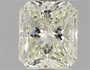 Picture of 1.51 Carats, Radiant Diamond with  Cut, K Color, VS2 Clarity and Certified by HRD