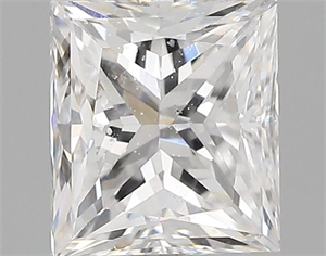 Picture of 1.01 Carats, Princess Diamond with  Cut, D Color, VS2 Clarity and Certified by GIA