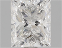 1.00 Carats, Princess Diamond with  Cut, E Color, VS2 Clarity and Certified by GIA