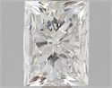 1.00 Carats, Princess Diamond with  Cut, E Color, VS2 Clarity and Certified by GIA
