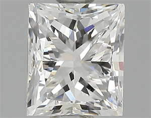 Picture of 1.00 Carats, Princess Diamond with  Cut, F Color, VS1 Clarity and Certified by GIA
