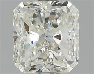 Picture of 1.51 Carats, Radiant Diamond with  Cut, I Color, VVS2 Clarity and Certified by HRD