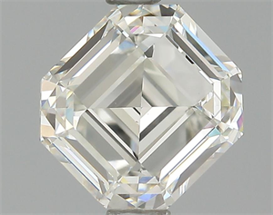 Picture of 1.52 Carats, Emerald Diamond with  Cut, H Color, VS1 Clarity and Certified by HRD