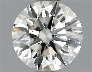 Picture of 0.70 Carats, Round Diamond with Excellent Cut, I Color, VS2 Clarity and Certified by GIA