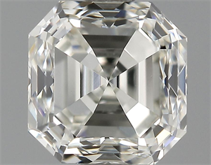 Picture of 1.01 Carats, Asscher Diamond with  Cut, I Color, VVS2 Clarity and Certified by GIA
