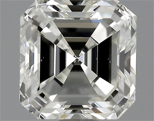 Picture of 1.01 Carats, Asscher Diamond with  Cut, I Color, VVS2 Clarity and Certified by GIA