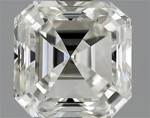 Picture of 1.01 Carats, Asscher Diamond with  Cut, H Color, VVS1 Clarity and Certified by GIA
