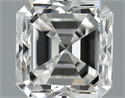 1.02 quilates, Asscher Diamante , Color F, claridad VS1 y certificado por GIA
