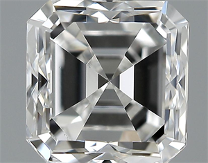 Picture of 1.02 Carats, Asscher Diamond with  Cut, F Color, VS1 Clarity and Certified by GIA