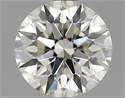 1.02 quilates, Redondo Diamante , Color K, claridad VVS1 y certificado por HRD