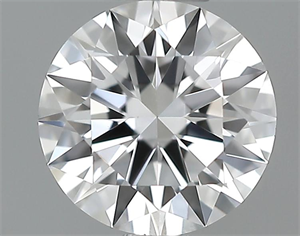 Picture of 0.30 Carats, Round Diamond with Excellent Cut, D Color, VVS2 Clarity and Certified by GIA