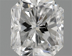 Picture of 1.01 Carats, Radiant Diamond with  Cut, D Color, SI2 Clarity and Certified by GIA