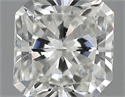 0.40 Carats, Radiant Diamond with  Cut, I Color, VVS2 Clarity and Certified by GIA