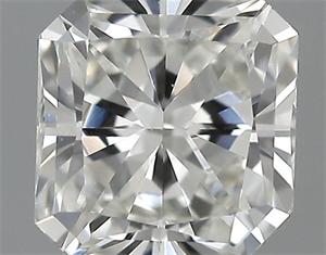 Picture of 0.40 Carats, Radiant Diamond with  Cut, I Color, VVS2 Clarity and Certified by GIA