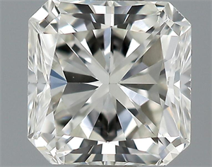 Picture of 0.46 Carats, Radiant Diamond with  Cut, H Color, VVS2 Clarity and Certified by GIA