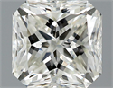 0.70 Carats, Radiant Diamond with  Cut, I Color, VS1 Clarity and Certified by GIA