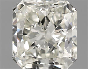 Picture of 0.90 Carats, Radiant Diamond with  Cut, J Color, VS2 Clarity and Certified by GIA