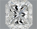 0.71 Carats, Radiant Diamond with  Cut, F Color, VS2 Clarity and Certified by GIA