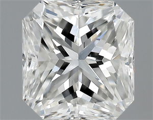 Picture of 0.71 Carats, Radiant Diamond with  Cut, F Color, VS2 Clarity and Certified by GIA