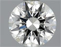 0.41 quilates, Redondo Diamante , Color H, claridad VVS2 y certificado por GIA