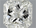 0.71 Carats, Radiant Diamond with  Cut, I Color, SI1 Clarity and Certified by GIA