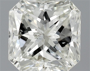Picture of 0.71 Carats, Radiant Diamond with  Cut, I Color, SI1 Clarity and Certified by GIA