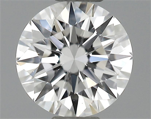 Picture of 0.30 Carats, Round Diamond with Excellent Cut, D Color, VVS2 Clarity and Certified by GIA