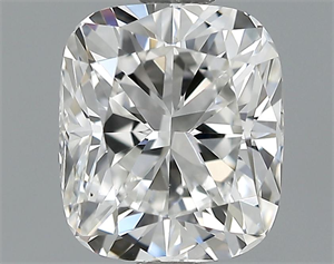 Picture of 1.03 Carats, Cushion Diamond with  Cut, F Color, VVS1 Clarity and Certified by GIA