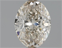 1.02 Carats, Oval Diamond with  Cut, M Color, SI1 Clarity and Certified by GIA
