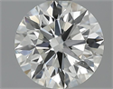 0.73 Carats, Round Diamond with Excellent Cut, J Color, VVS2 Clarity and Certified by GIA