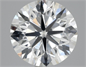 4.04 Carats, Round Diamond with Very Good Cut, D Color, VS1 Clarity and Certified by GIA