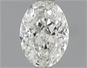 0.47 Carats, Oval Diamond with  Cut, G Color, VVS2 Clarity and Certified by GIA