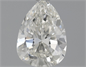 0.87 Carats, Pear Diamond with  Cut, D Color, SI1 Clarity and Certified by GIA