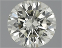 0.62 quilates, Redondo Diamante , Color N, claridad SI1 y certificado por GIA