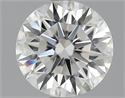 2.02 Carats, Round Diamond with Excellent Cut, E Color, VVS2 Clarity and Certified by GIA