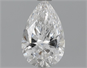 1.02 Carats, Pear Diamond with  Cut, D Color, IF Clarity and Certified by GIA
