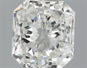 Picture of 1.01 Carats, Radiant Diamond with  Cut, H Color, VVS1 Clarity and Certified by GIA