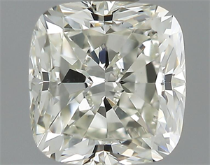 Picture of 0.73 Carats, Cushion Diamond with  Cut, J Color, VS2 Clarity and Certified by GIA