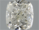 0.70 Carats, Cushion Diamond with  Cut, J Color, VS1 Clarity and Certified by GIA
