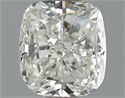 0.70 Carats, Cushion Diamond with  Cut, I Color, VS1 Clarity and Certified by GIA