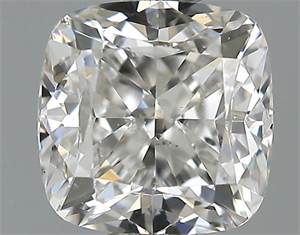 Picture of 0.70 Carats, Cushion Diamond with  Cut, G Color, SI1 Clarity and Certified by GIA