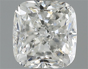 Picture of 0.70 Carats, Cushion Diamond with  Cut, F Color, SI1 Clarity and Certified by GIA