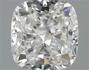 Picture of 0.70 Carats, Cushion Diamond with  Cut, F Color, VS1 Clarity and Certified by GIA