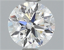 0.70 quilates, Redondo Diamante , Color E, claridad SI1 y certificado por GIA