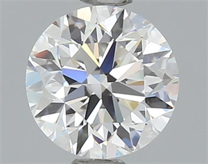 Picture of 0.70 Carats, Round Diamond with Very Good Cut, E Color, SI1 Clarity and Certified by GIA