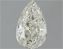 1.51 Carats, Pear Diamond with  Cut, L Color, SI1 Clarity and Certified by GIA