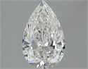 2.02 quilates, De pera Diamante , Color H, claridad VS2 y certificado por GIA